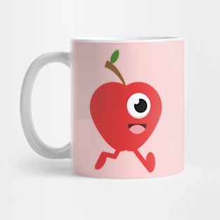 Running apple Mug